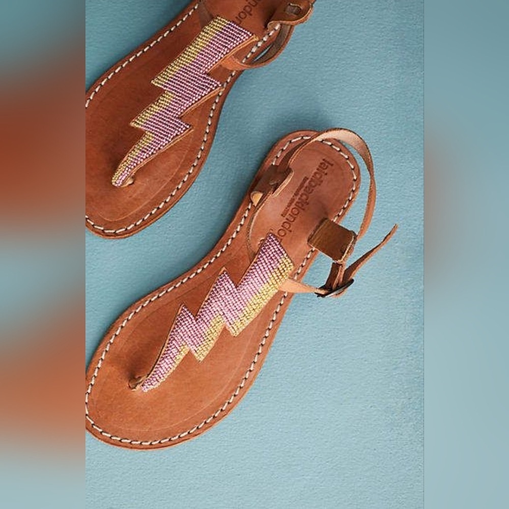 Laidback London thong sandals. Never been worn